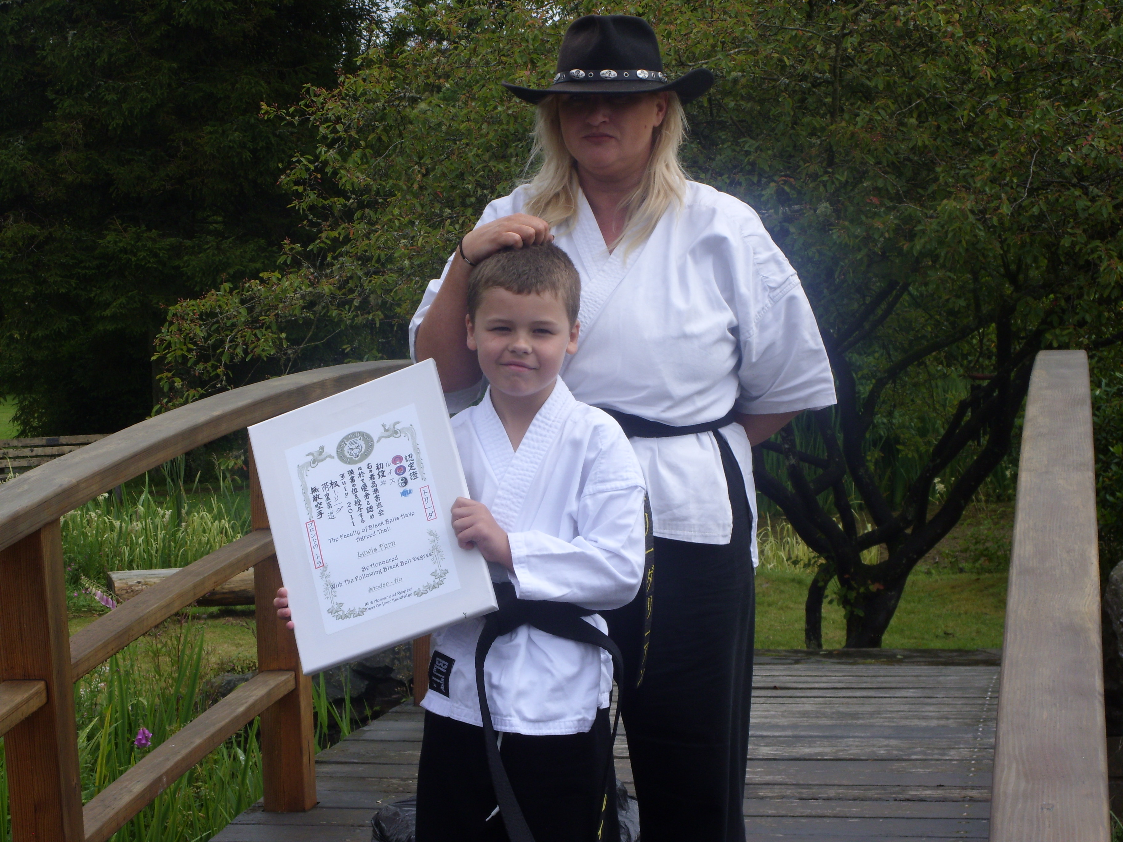 Worlds Youngest Black Belts